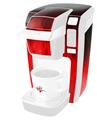 Decal Style Vinyl Skin compatible with Keurig K10 / K15 Mini Plus Coffee Makers Fire Flames Red (KEURIG NOT INCLUDED)