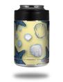 Skin Decal Wrap for Yeti Colster, Ozark Trail and RTIC Can Coolers - Starfish and Sea Shells Yellow Sunshine (COOLER NOT INCLUDED)