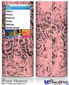 iPod Nano 4G Skin - Folder Doodles Pink