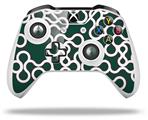 WraptorSkinz Decal Skin Wrap Set works with 2016 and newer XBOX One S / X Controller Locknodes 03 Hunter Green (CONTROLLER NOT INCLUDED)