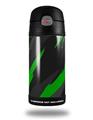 Skin Decal Wrap for Thermos Funtainer 12oz Bottle Jagged Camo Green (BOTTLE NOT INCLUDED)