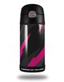 Skin Decal Wrap for Thermos Funtainer 12oz Bottle Jagged Camo Hot Pink (BOTTLE NOT INCLUDED)
