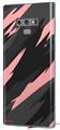 Decal style Skin Wrap compatible with Samsung Galaxy Note 9 Jagged Camo Pink