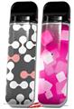 Skin Decal Wrap 2 Pack for Smok Novo v1 Locknodes 04 Pink VAPE NOT INCLUDED
