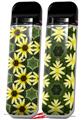 Skin Decal Wrap 2 Pack for Smok Novo v1 Daisies Yellow VAPE NOT INCLUDED
