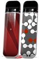 Skin Decal Wrap 2 Pack for Smok Novo v1 VintageID 25 Red VAPE NOT INCLUDED