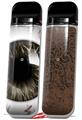 Skin Decal Wrap 2 Pack for Smok Novo v1 Eyeball Brown VAPE NOT INCLUDED
