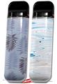 Skin Decal Wrap 2 Pack for Smok Novo v1 Palms 01 Purple On Purple VAPE NOT INCLUDED