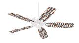 Locknodes 05 Burnt Orange - Ceiling Fan Skin Kit fits most 42 inch fans (FAN and BLADES SOLD SEPARATELY)