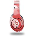 WraptorSkinz Skin Decal Wrap compatible with Beats Studio (Original) Headphones Bokeh Squared Red Skin Only (HEADPHONES NOT INCLUDED)