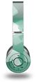 WraptorSkinz Skin Decal Wrap compatible with Beats Wireless (Original) Headphones Bokeh Squared Seafoam Green Skin Only (HEADPHONES NOT INCLUDED)