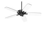 Solids Collection Navy Blue - Ceiling Fan Skin Kit fits most 52 inch fans (FAN and BLADES SOLD SEPARATELY)
